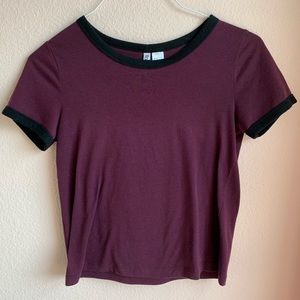 H&M Basic Ringer Tee